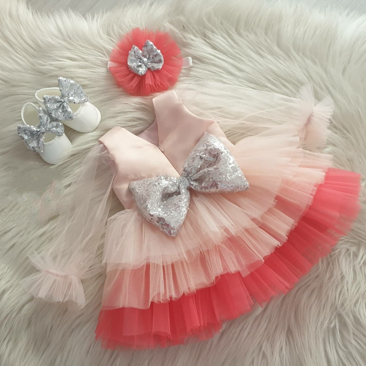 Amazing Multi-Layered Baby Frock Dress