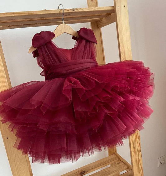 Classic Layered Baby Frock Dress