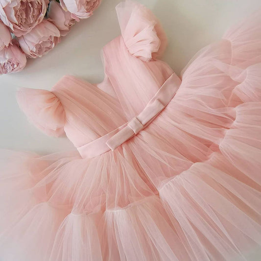 Adorable Frilly Birthday Babyfrock Dress